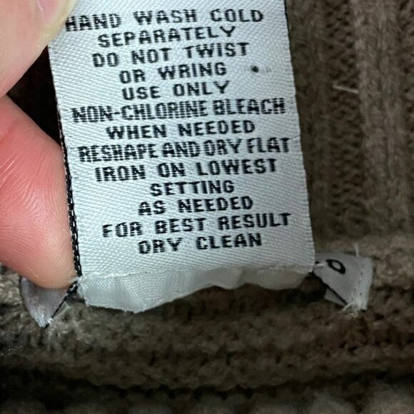 Nordstrom Sweet Romeo Cool Girl Tunic Sweater Ribbed Knit Beige Tan Size small S - Picture 6 of 12